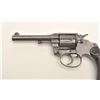 Image 3 : Colt Police Positive DA revolver, .32  caliber, 4” barrel, checkered hard rubber  grips, S/N 74361, 