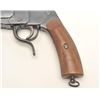 Image 3 : Austrian WW I era “Webel” flare pistol,  approximately 14” overall, blued finish, wood  grips, S/N 6