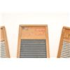 Image 3 : 3 miniature advertiser wash boards. Est.:  $100-$200