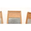 Image 7 : 3 miniature advertiser wash boards. Est.:  $100-$200