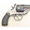Image 4 : H&R DA top break revolver, .38 S&W caliber,  3.25” barrel, blued finish, checkered black  hard rubbe