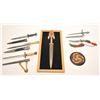 Image 8 : Lot of five reproduction swords.  The lot  includes four reproduction samurai swords of  various len
