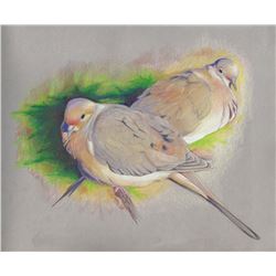 "Mourning Dove Pair" by Pam Little