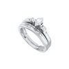 Image 1 : 0.25CT Diamond Bridal 10KT Ring White Gold