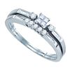 Image 1 : 0.33CT Diamond Invisible 10KT Ring White Gold
