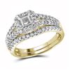 Image 1 : 0.60CT Diamond Semi-Mount 14KT Ring Yellow Gold