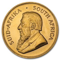 One pc. South Africa 1 oz .9167 Fine Gold Krugerrand Random Year