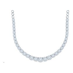 11.52CT Diamond Jadore 14KT Necklace White Gold