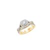 Image 1 : 0.75CT Diamond Bridal 14KT Ring Yellow Gold