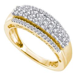 0.60CT Diamond Anniversary 14KT Ring Yellow Gold