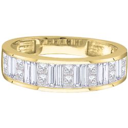 0.25CT Diamond Invisible 14KT Ring Yellow Gold