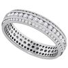 Image 1 : 1.0CT Diamond Eternity 10KT Ring White Gold