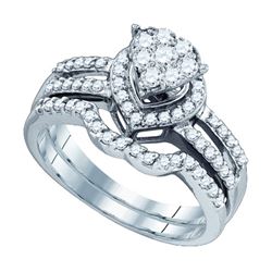 0.75CT Diamond Seville 10KT Ring White Gold