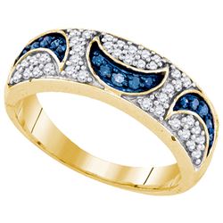 0.50CT Diamond Anniversary 10KT Ring Yellow Gold