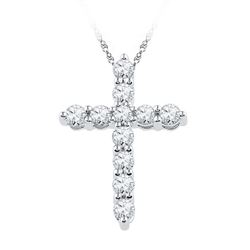 0.35CT Diamond Anniversary 10KT Pendant White Gold