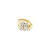 Image 1 : 0.05CT Diamond Trio Set 14KT Ring Yellow Gold