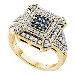 0.60CT Diamond Anniversary 14KT Ring Yellow Gold