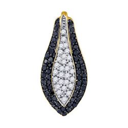 0.50CT Diamond Anniversary 10KT Pendant Yellow Gold