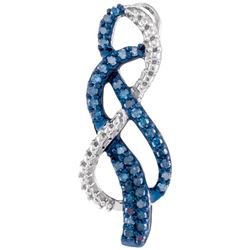 0.25CT Diamond Anniversary 10KT Pendant White Gold