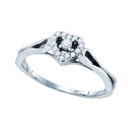 0.10CT Diamond Bridal 10KT Ring White Gold