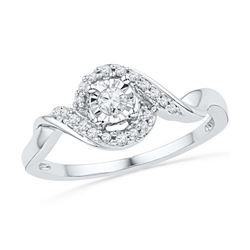 0.15CT Diamond Anniversary 10KT Ring White Gold