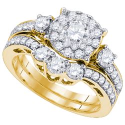 1.75CT Diamond Jadore 14KT Ring Yellow Gold