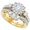 Image 1 : 1.75CT Diamond Jadore 14KT Ring Yellow Gold