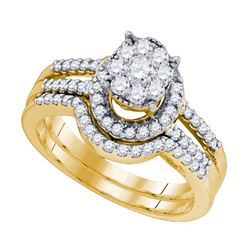 0.75CT Diamond Seville 10KT Ring Yellow Gold
