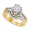Image 1 : 0.75CT Diamond Seville 10KT Ring Yellow Gold