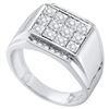 Image 1 : 0.25CT Diamond Fanuk 10KT Ring White Gold