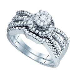 0.50CT Diamond Seville 10KT Ring White Gold