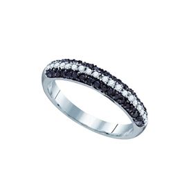 0.50CT Diamond Anniversary 10KT Ring White Gold