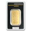 Image 1 : One pc. 1 oz .9999 Fine Gold Bar - Argor-Heraeus in Assay