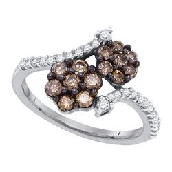 0.75CT Diamond Anniversary 10KT Ring White Gold - GD72189