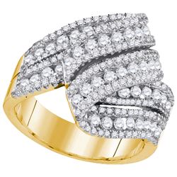 2.0CT Diamond Anniversary 14KT Ring Yellow Gold - GD88567