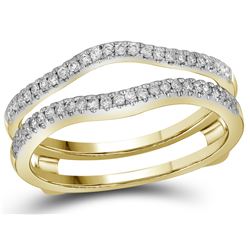 0.25CT Diamond Enhancer 14KT Ring Yellow Gold - GD110643