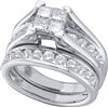 Image 1 : 2.0CT Diamond Invisible 14KT Ring White Gold - GD38013