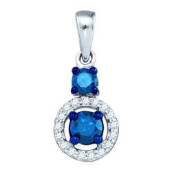 0.50CT Diamond Anniversary 10KT Pendant White Gold