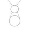 Image 1 : Genuine 1.44 TCW 18K White Gold Ladies Necklace - REF-168X7Y