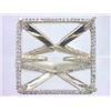 Image 1 : Genuine 14K Yellow Gold 0.33CTW Diamond Semi Mount Ring - REF-65R2H