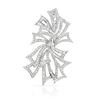 Image 1 : Genuine 5.07 TCW 18K White Gold Ladies Brooch - REF-702A8X
