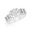 Image 1 : Genuine 1.29 TCW 14K White Gold Ladies Ring - REF-149Y2Z