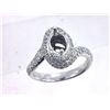 Image 1 : Genuine 14K White Gold 1.14CTW Diamond Semi Mount Ring - REF-97Y6Z