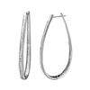 Image 1 : Genuine 1 TCW 14K White Gold Ladies Earring - REF-89G3M