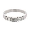 Image 1 : Platinum 0.39CTW Diamond Band Ring - REF-90F8N