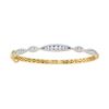 Image 1 : 1CT Diamond Anniversary 10KT Bangle Yellow Gold