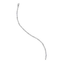 0.25CT Diamond Anniversary 10KT Bracelet White Gold