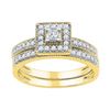 Image 1 : 0.50CT Diamond Bridal 10KT Ring Yellow Gold