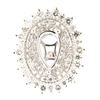 Image 1 : Genuine 14K White Gold 1.14CTW Diamond Semi Mount Ring - REF-130W2G