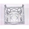 Image 1 : Genuine 18K White Gold 0.43CTW Diamond Semi Mount Ring - REF-110X6Y